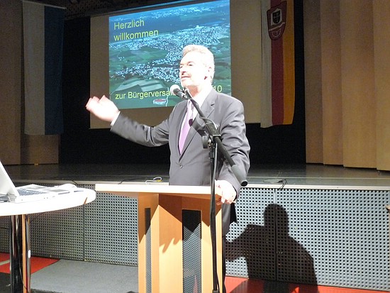 Bürgerversammlung 2010