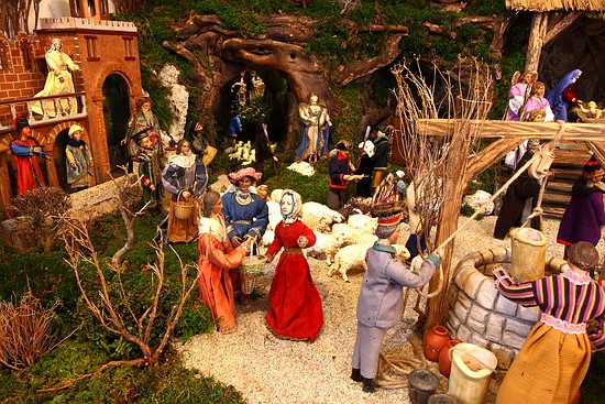 Krippe der Burgstallkapelle 2011/2012