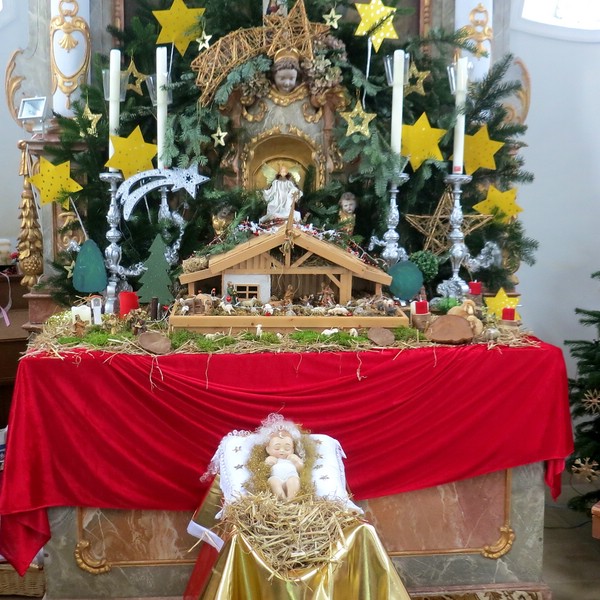 Krippe Peterskirche