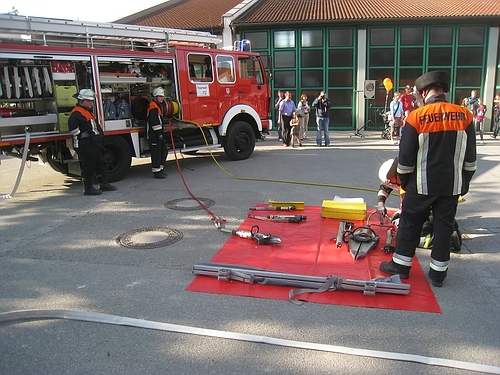 Tag der offenen T&uuml;r 2010 Feuerwehr Kissing
