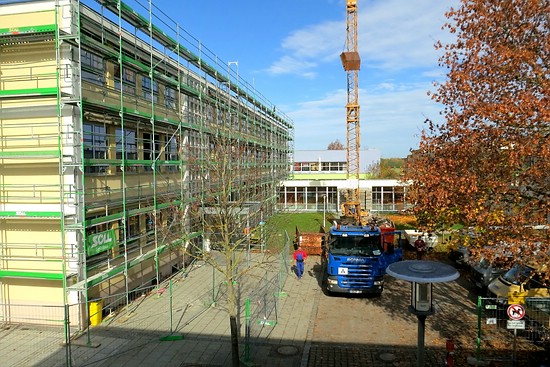 Schulbaustelle